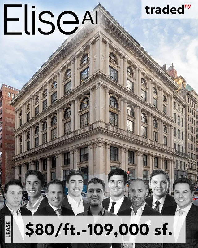EliseAI Signs 10-Year Lease For 109000 Square Feet At 401 Fifth Avenue In Manhattan