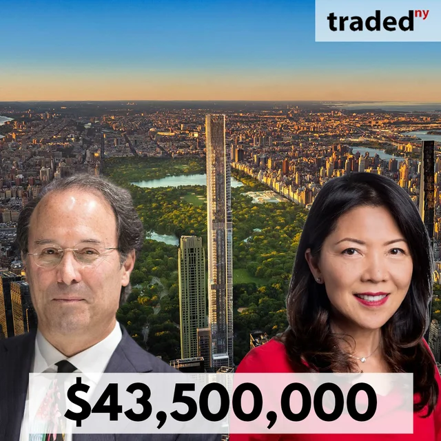 Gary Barnett Of Extell Development Sells Condo At Central Park Tower For $43.5M