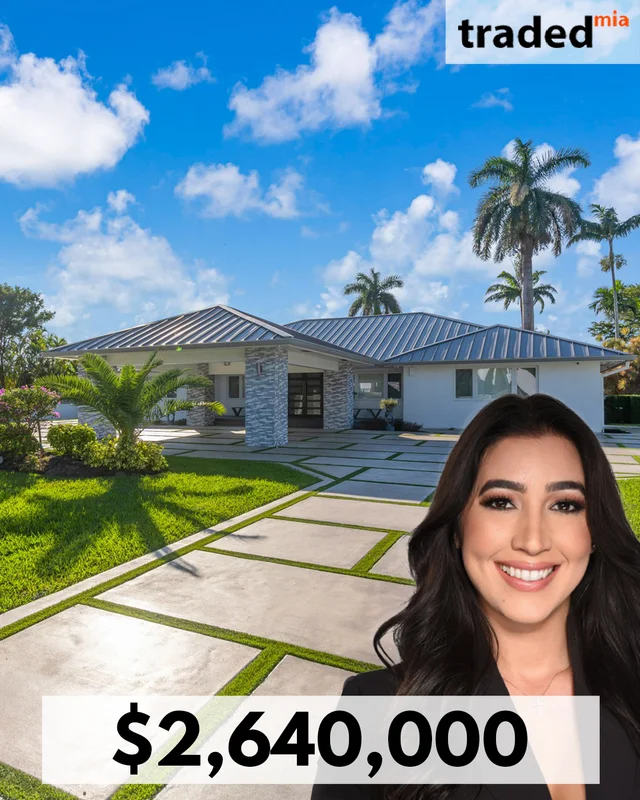 Maria L. Torres Purchases Single Family Home From Anita Medina In Miami For $2.64M