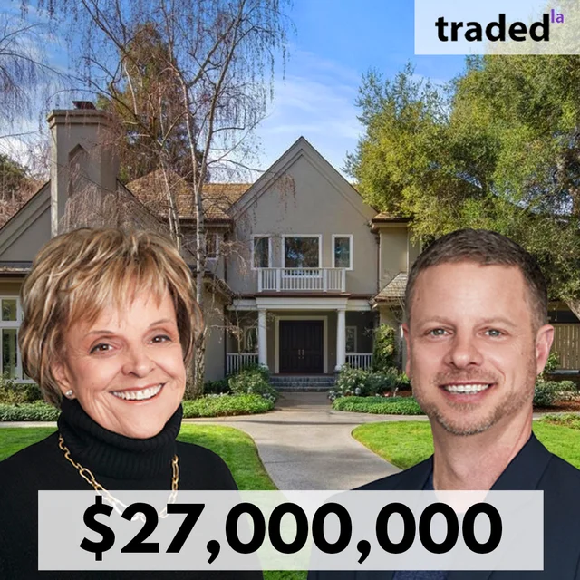 Compass Brokers Mary & Brent Gullixson Sell Atherton Single Family Home For $27M