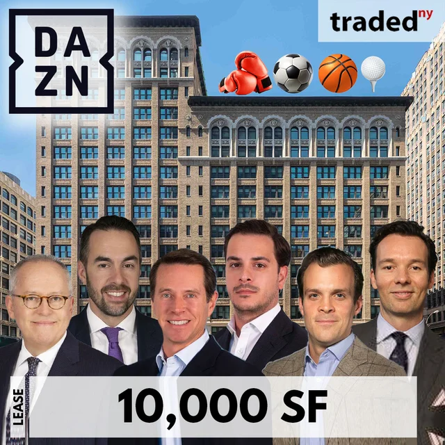 DAZN Signs 10,000 Square Foot Lease At SJP Properties 470 Park Avenue South In Midtown South