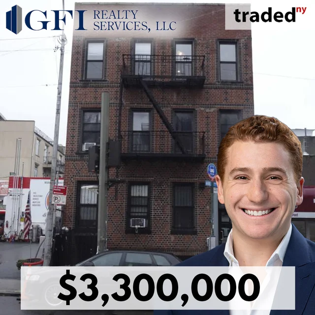 GFI Realty Services Brokers $3.3M Sale Of 5-unit Multifamily Property In Williamsburg, Brooklyn