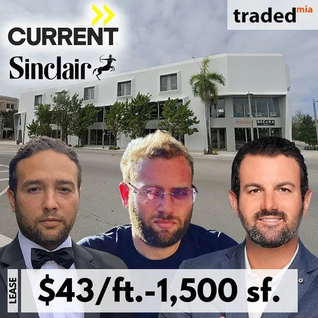 SinclairGlobal Leases Office Space In Miami At 4100 NE 2 Ave With Brokers Stefano Santoro & Brandon Charnas