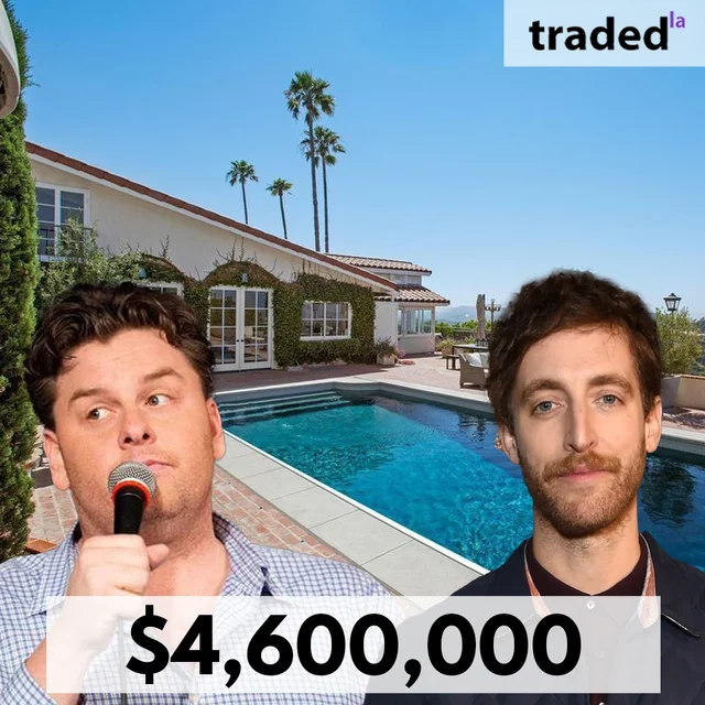 Tim Dillon Acquires Hollywood Hills Single Family From Thomas Middleditch For $4.6M