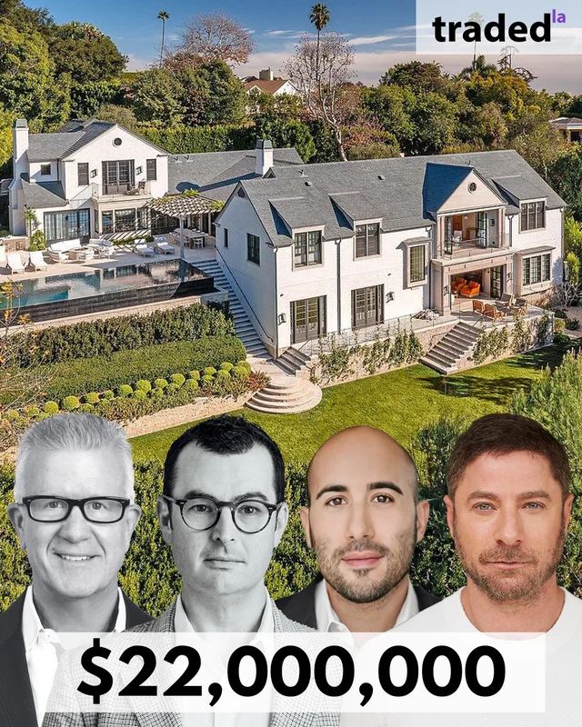 Dave Anthony Sells Custom-Built Bel Air Estate For $22M With Brokers Drew Fenton And Aaron Kirman