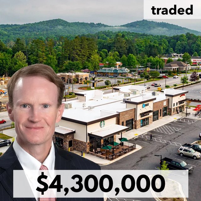 NorthMarq Facilitates $4.3M Sale Of Shoppes At Brevard Place In Brevard, NC