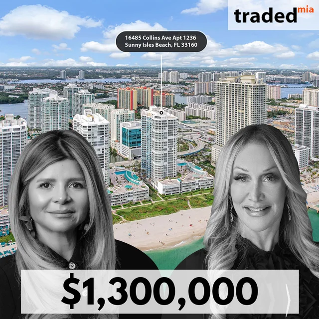 Claudia Ramirez & Wendy Paskow Facilitate $1.3M Sale Of Sunny Isles Beach Condo