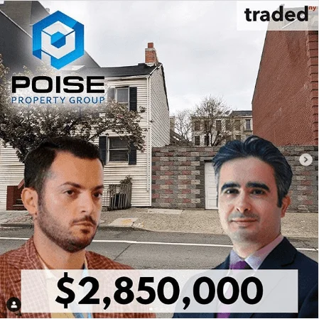 Val Katayev & Daniel Kaykov's Poise Property Group Acquires Development Site In Carroll Gardens For $2.85M
