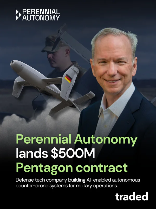 Perennial Autonomy Secures $500 Million Pentagon Contract For AI Counter-Drone Systems