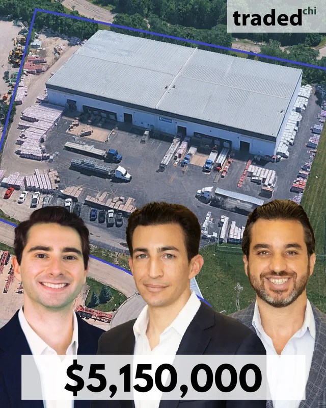 Jack Arnstein Daniel Glaser Sam Schneider Of IG Logistics Acquire Industrial Portfolio In Joliet For $5.15M