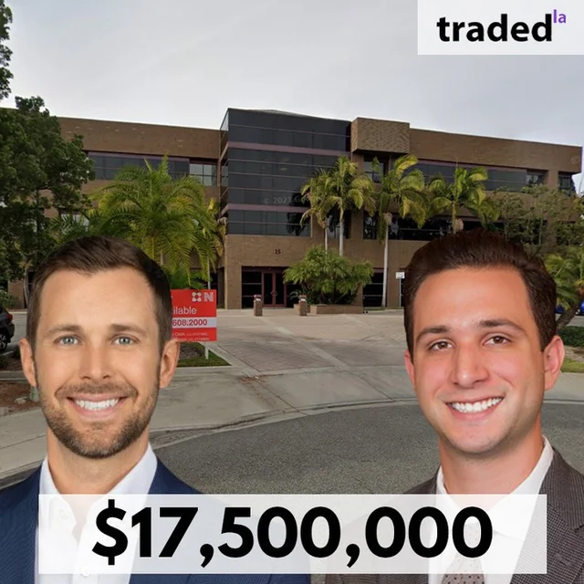 John Scruggs & Daniel Nabavi Of Newmark Acquire Medical Office In Aliso Viejo For $17.5M