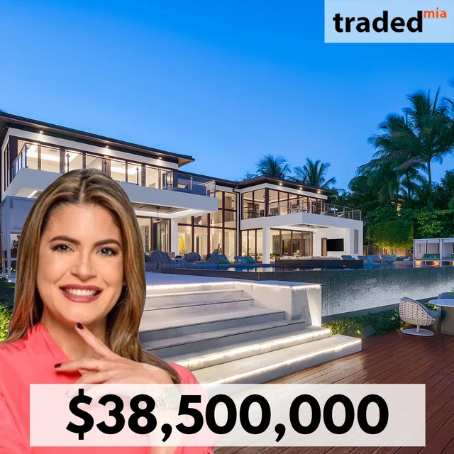 Adonel Companies Sells Miami SFR On Sabal Palm Rd For $38.5M With Seller's Rep Ana Teresa Rodriguez