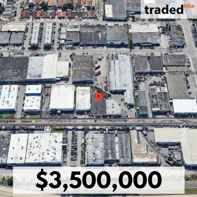 Masciave LLC Acquires Industrial Warehouse In Hialeah For $3.5 Million With Bank Of America Financing