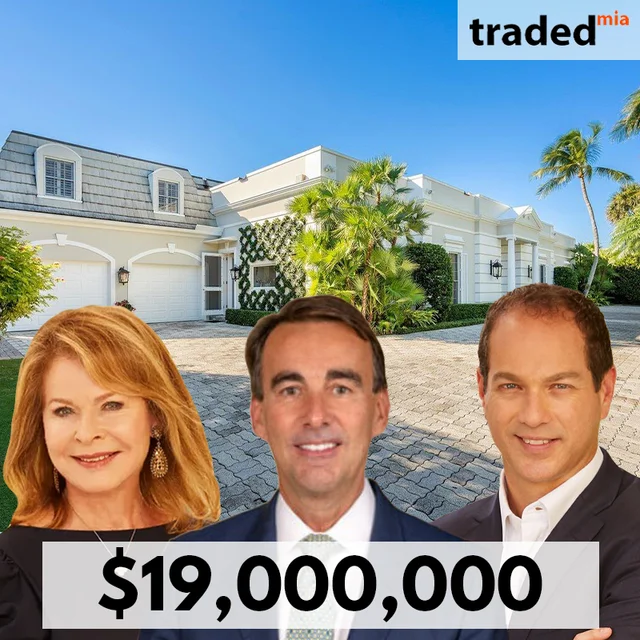 George Albrecht Acquires Single Family Home In Palm Beach For $19M With Buyer's Rep Dana Landry & Seller's Rep Paulette Koch & Dana Koch