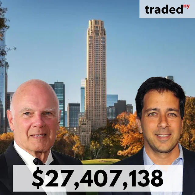 Bmrd II LLC Acquires Condo At 220 Central Park South, Midtown For $27.4M