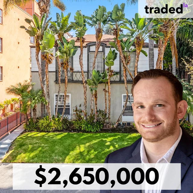 Beverly Hills Multifamily Property Sold For $2.65 Million With Justin Seigel And Karla Cisneros