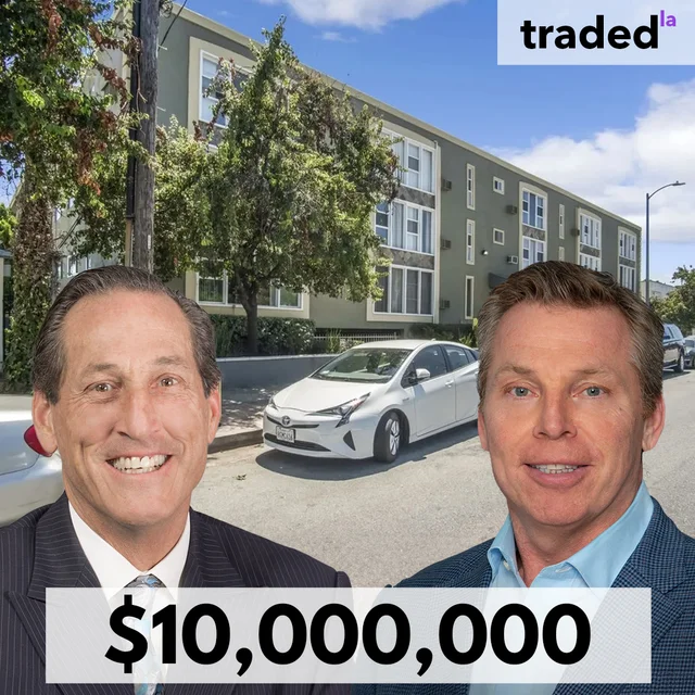 Jeffrey Louks & Matt Ziegler Of Marcus & Millichap Sell 50-Unit Multifamily In Sherman Oaks For $10M