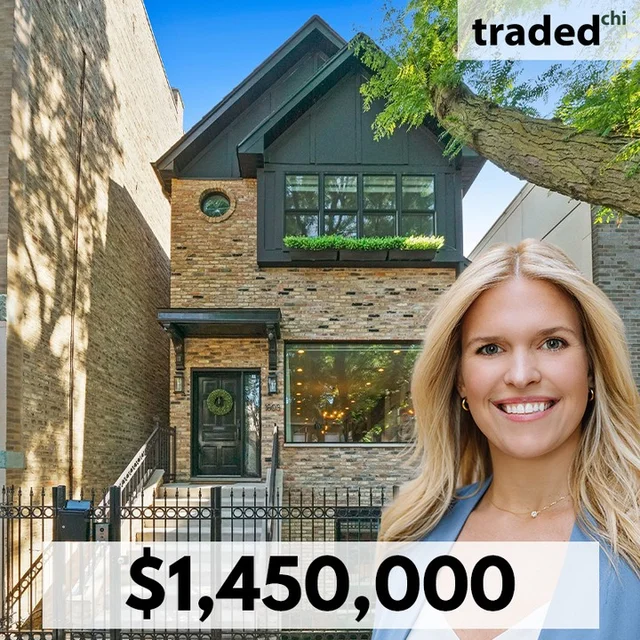 Cameron & Sarah Ginder Acquire 3,500 SF SFR In Bucktown, Chicago For $1.45M
