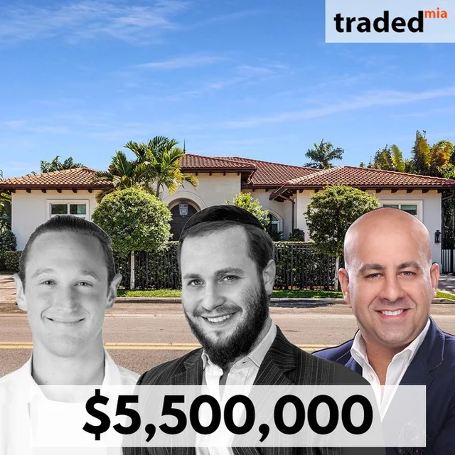 Jerry Wolasky Acquires SFR At 1360 98th St, Bay Harbor Islands For $5.5M