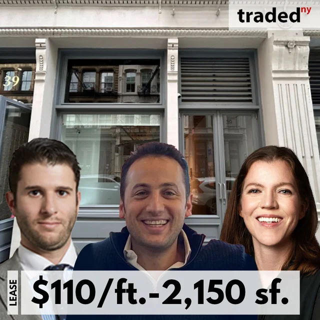 Kevin Nassimi & Arman Noghreh Lease Retail Space To Isabel Sullivan Gallery In Tribeca, Manhattan