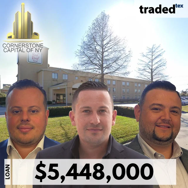 Cornerstone Capital Financing Secures $5.4M Loan For Houston Hotel At 15675 John Fitzgerald Kennedy Boulevard