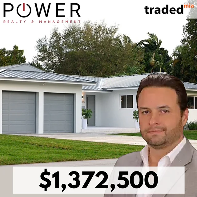 Eduardo Pruna Of Power Realty & Management Represents Sale Of Single Family Home In Miami For $1.37M