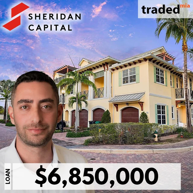 Sheridan Capital Closes $6.85M Bridge Loan For Multifamily Asset In Tequesta