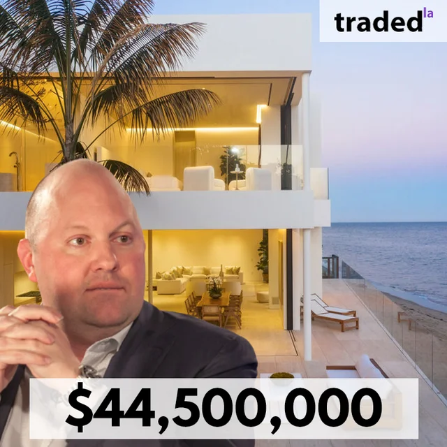 Marc Andreessen Acquires Malibu SFR From Richard Weintraub For $44.5M