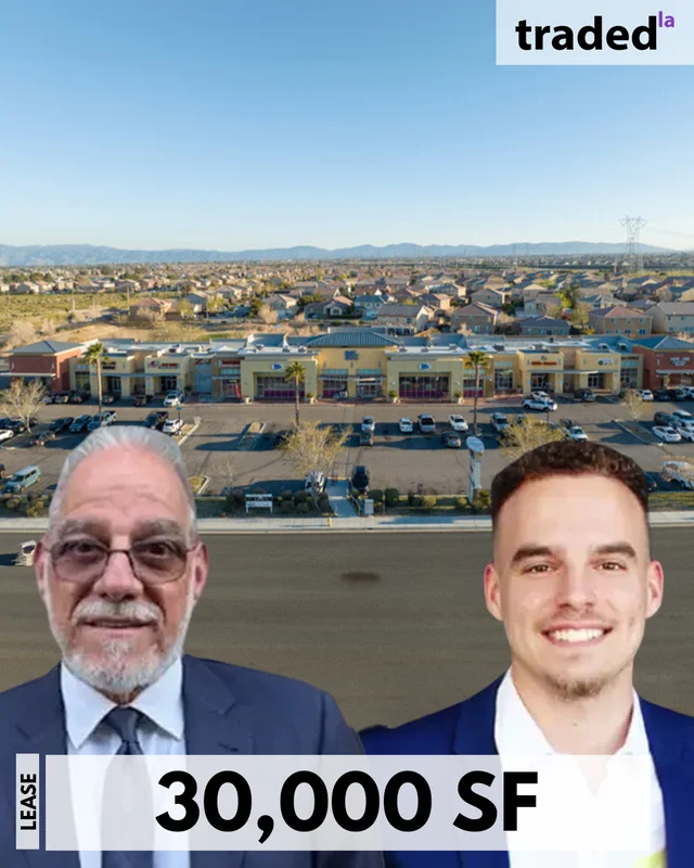 Ara Karapetian & Dro Gharapetian Lease 30,000 SF Retail Space At 14073 Main Street Hesperia
