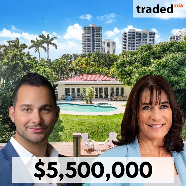 One Sotheby's International Realty Sells Single Family Home In Golden Beach For $5.5M