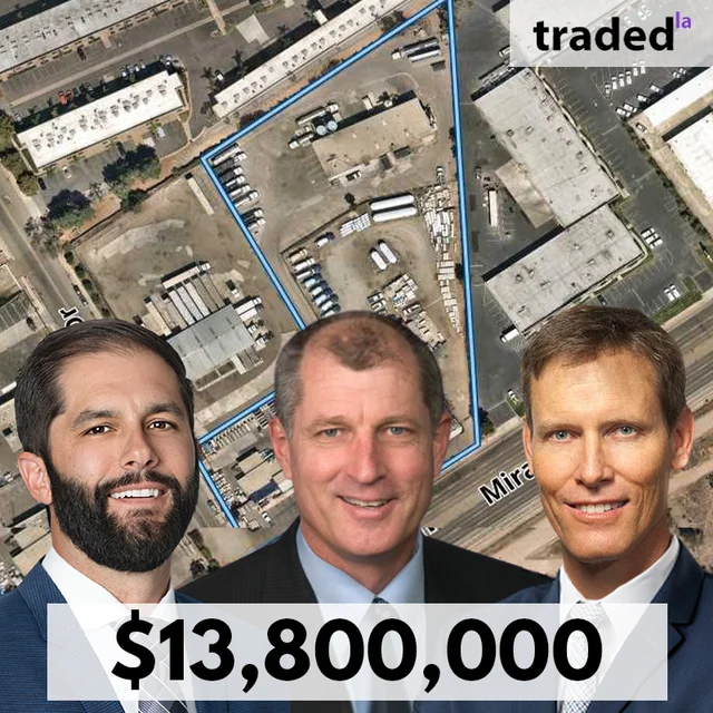 Lincoln Property Company West Inc. & Brasa Capital Management Acquire 3.56 Acre Industrial Property In Miramar For $13.8M