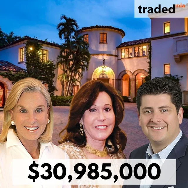 Cobey W. Rapaport Sells Palm Beach SFR For $30.9M With Buyer's Rep Ann Summers