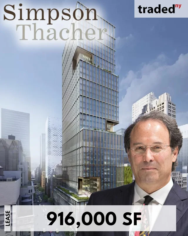 Simpson Thacher & Bartlett Leases 916,000 Square Feet At 570 Fifth Avenue In Manhattan