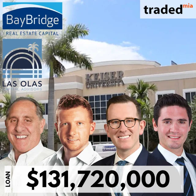 Keiser University Secures $131.7M Acquisition Loan For West Palm Beach Office Property