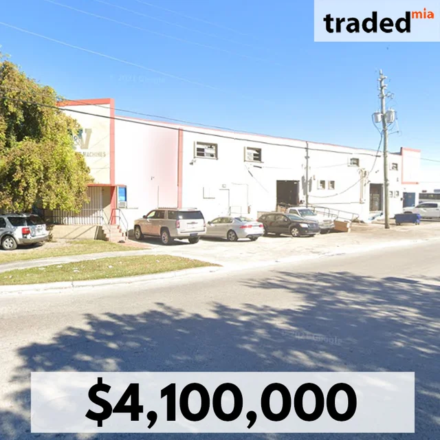 Antonio And Martin Nicholls Acquire Manufacturing/Processing Property In Hialeah, FL For $4.1M
