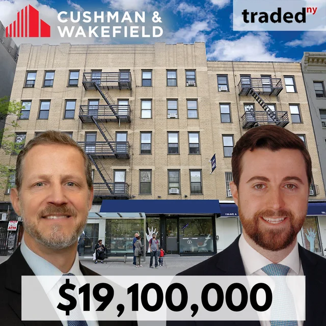 Cushman & Wakefield Brokers Sell Mixed-Use Property In East Village For $19.1M