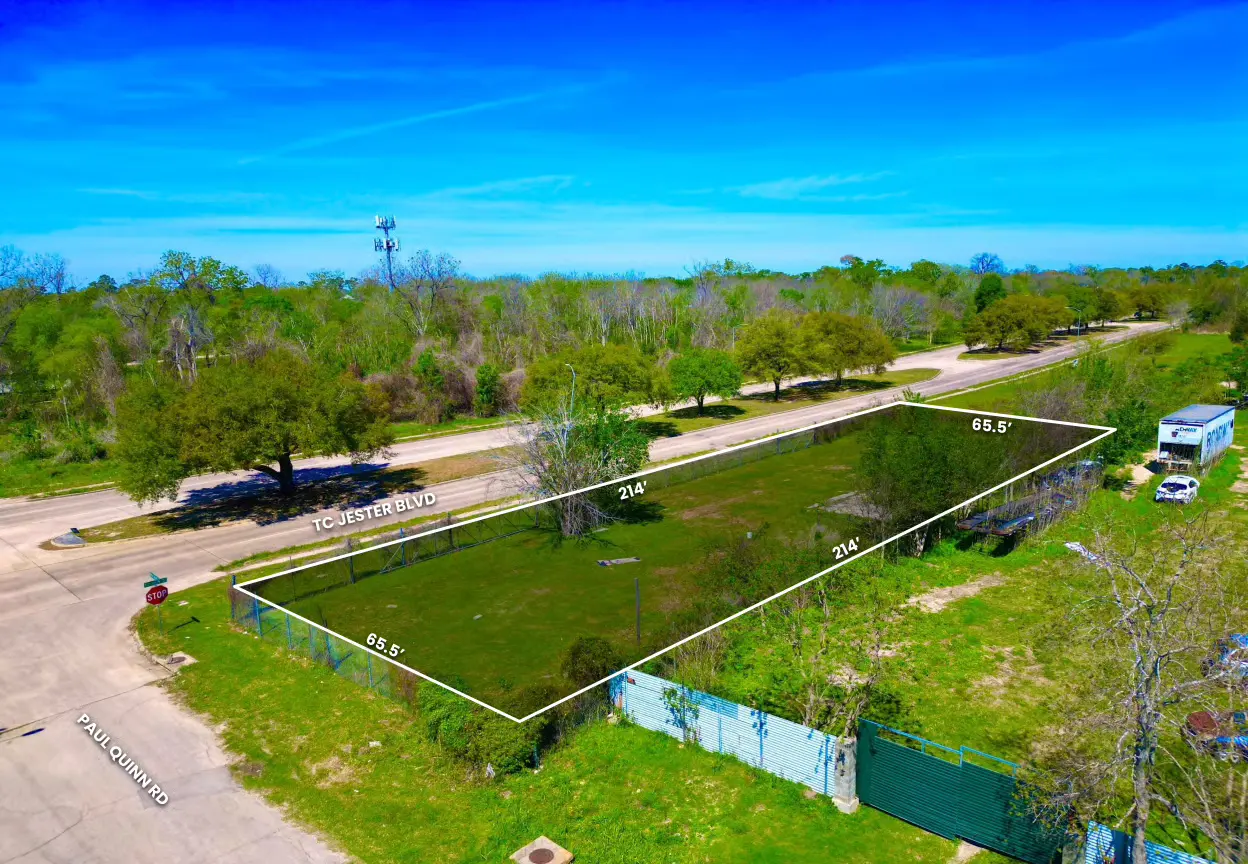 Hard Corner Commercial Lot at 5704 T C Jester Boulevard