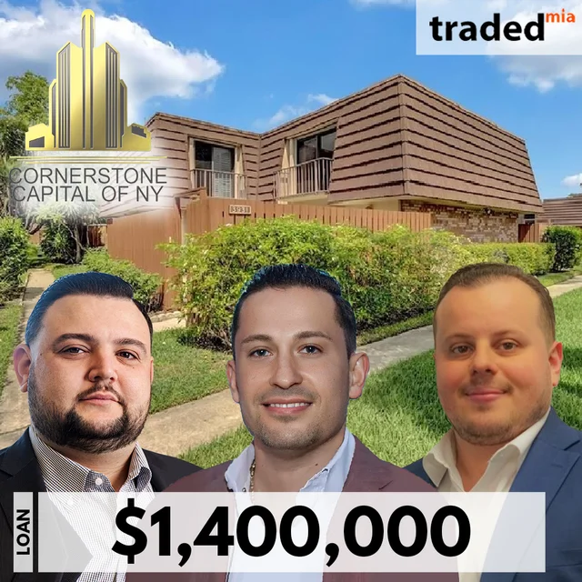 Cornerstone Capital Financing Secures $1.4M Refinance Loan For Lake Worth Multifamily