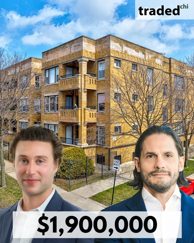 Chicago Multifamily Property Sold For $1.9M With Brokers Robert Berman & Michael Anguiano