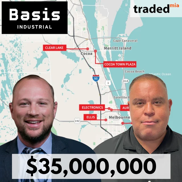 Basis Industrial Acquires Industrial Portfolio In Space Coast, Melbourne & Cocoa For $35M