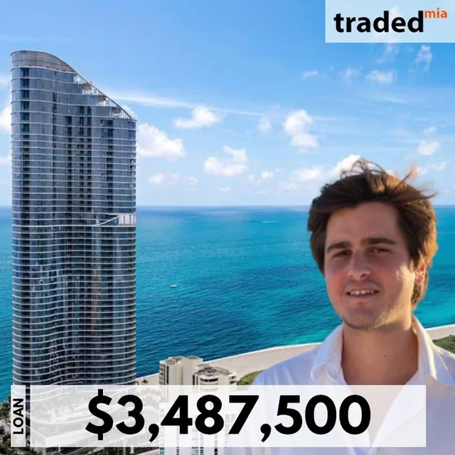 Yuval Elkeslasi Acquires 4,361 SF Condo In Sunny Isles Beach For Bridge Loan Of $3.49M