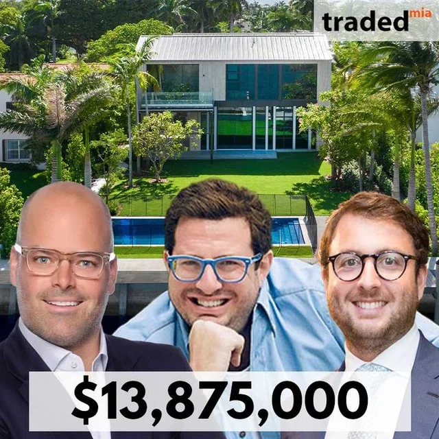 Adam Wyden Acquires SFR In Miami Beach For $13.9M From Seller James Curnin - Clara Homes
