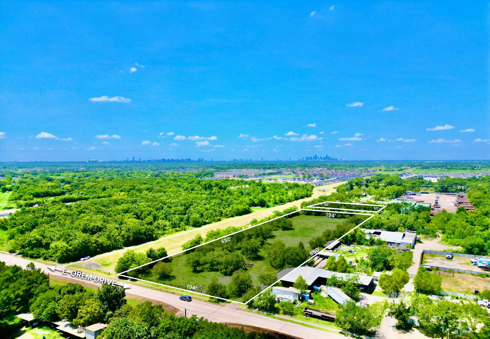 Land Opportunity on Orem Drive in Houston