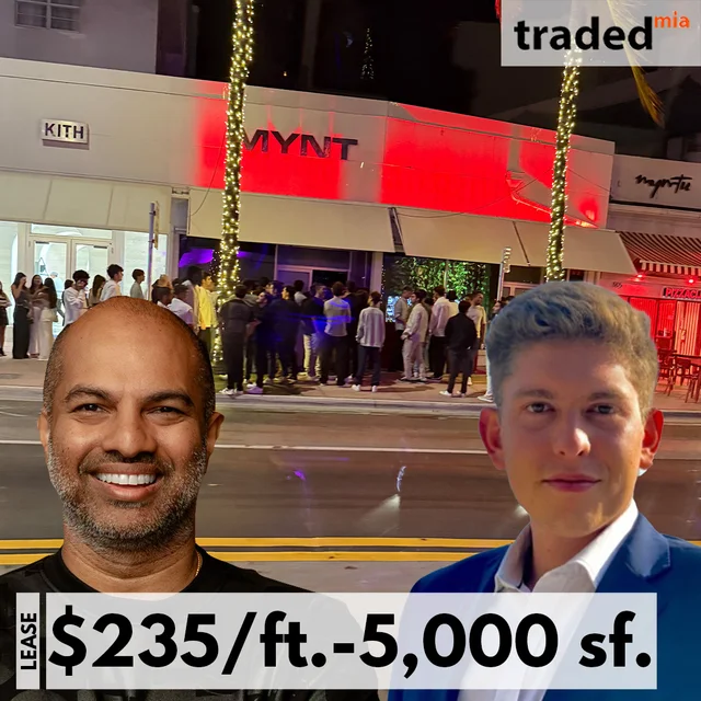 Dan Gunam Leases Retail Space At 1921 Collins Avenue Miami Beach For 10 Years