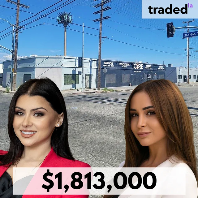 Syuzi Hakobyan & Tina Damadyan Of JohnHart Real Estate Represents Buyer In Sun Valley Industrial Sale For $1.813M
