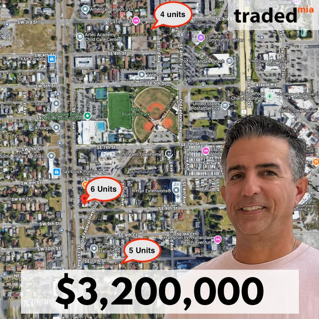Moshe Biton Acquires Multifamily Asset At 101 Southeast 9th Street For $3.2M