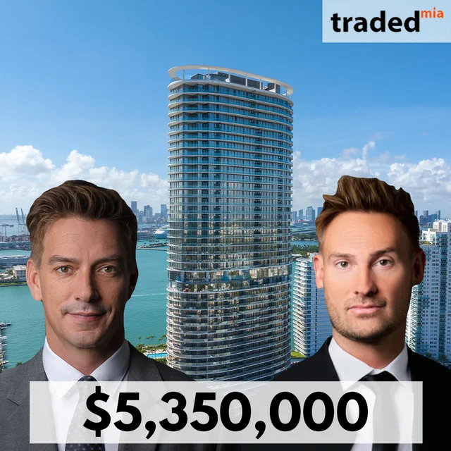 Reid Heidenry & Marko Gojanovic Represent Buyer In $5.35M Condo Sale In Miami Beach
