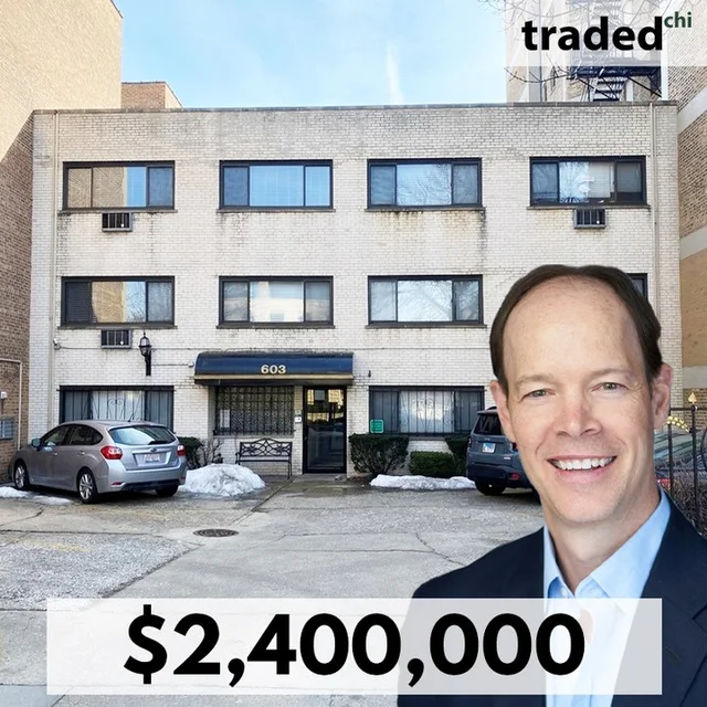 Monarch Realty Partners Brokers $2.4M Sale Of Chicago Multifamily Property On 603 W. Stratford Place