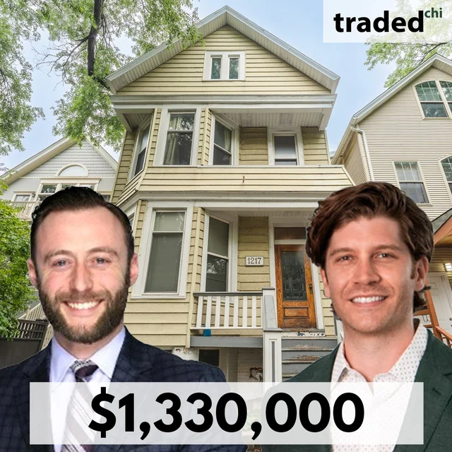 Chicago Multifamily Property Sells For $1.33M With Buyer's Rep Grigory Pekarsky & Seller's Rep Ariel Bo Pang & Tyson Schutz
