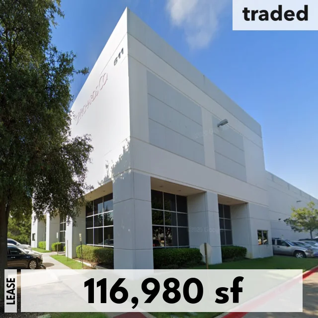 Duke Realty Leases 116980 Square Feet At 611 S Royal Ln Coppell With Mark Russell As Tenant's Rep